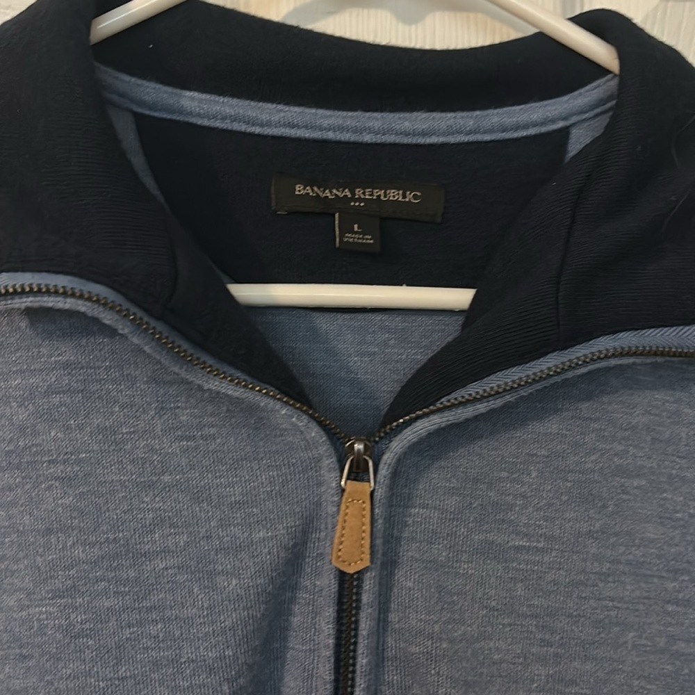 Banana Republic 1/4 zip image 2